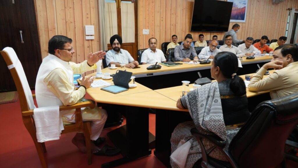 मुख्यमंत्री ने दिए मानसखण्ड मंदिर माला मिशन के तहत प्रथम चरण में चिन्हित 16 मन्दिरों की भव्यता के लिए किये जा रहे कार्यों में तेजी लाने के निर्देश