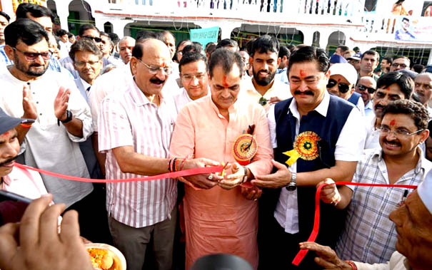 Cabinet Minister Premchand Aggarwal inaugurated the 47th Siddhapeeth Shri Kunjapuri Tourism and Development Fair.