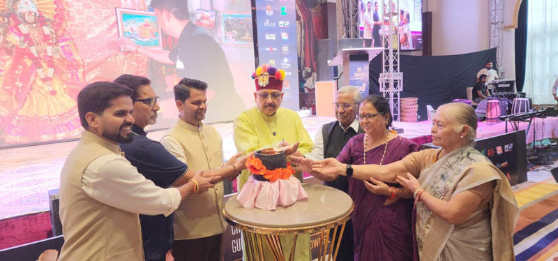 Maharaj launched the trailer, music, and poster of the film "Beera".